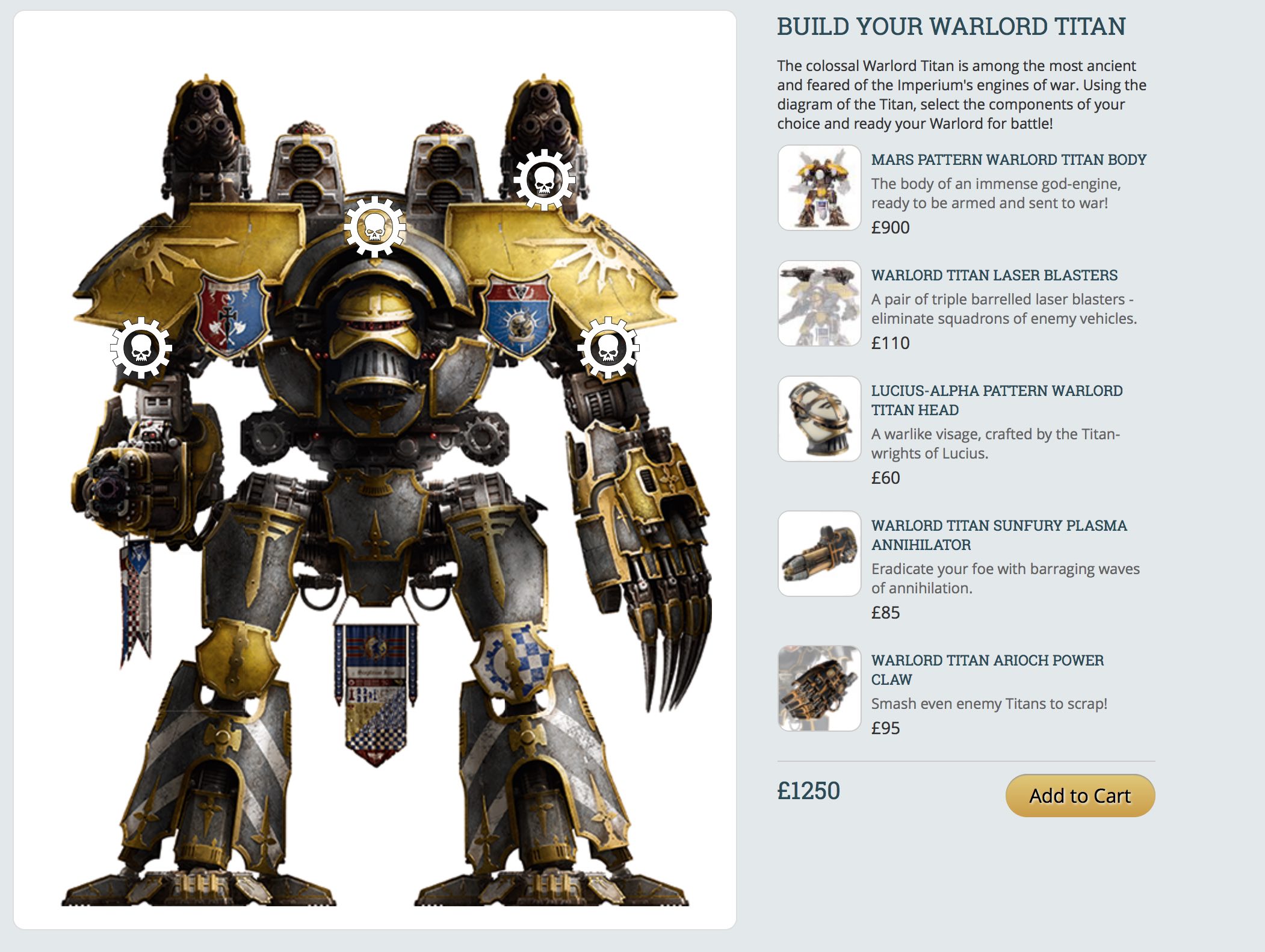 Master the new Titan Builder to customize your Engine of War! - Horus  Heresy: Legions