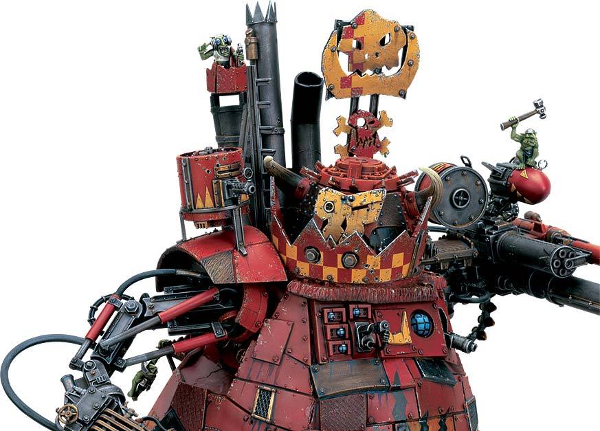 Warhammer 40K Hot Mess - Ork Stompa - Bell of Lost Souls