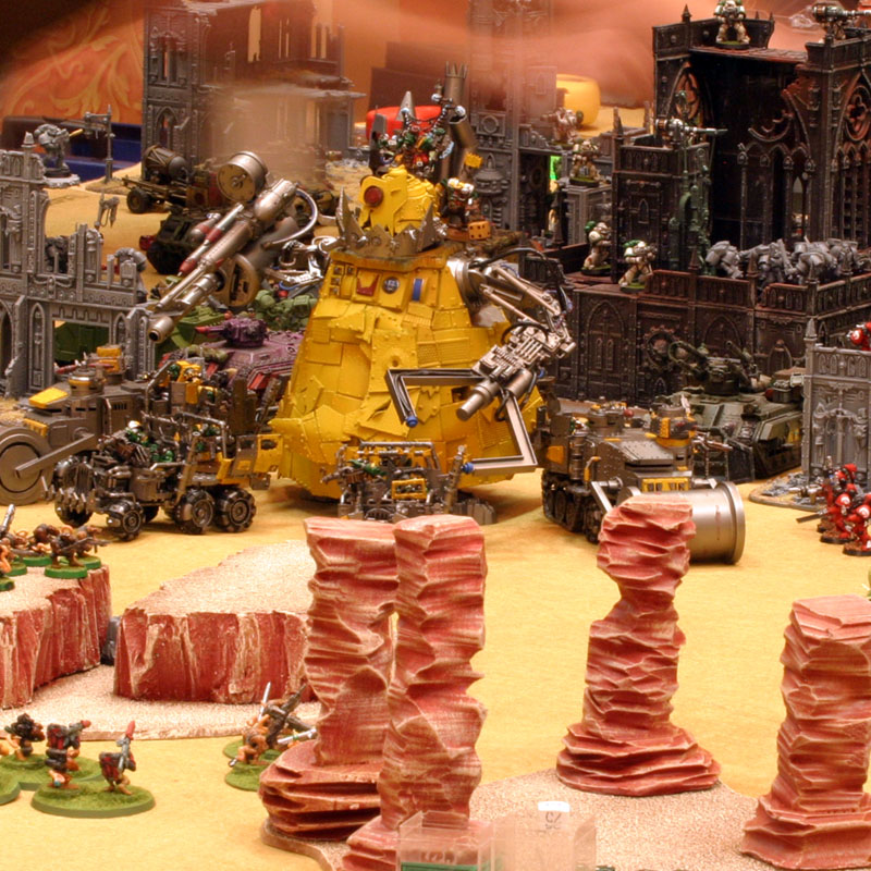 Miniature Wargame Terrain Barricade B111 Post Apocalypse Warhammer 40K –  Adventures And Hobbies