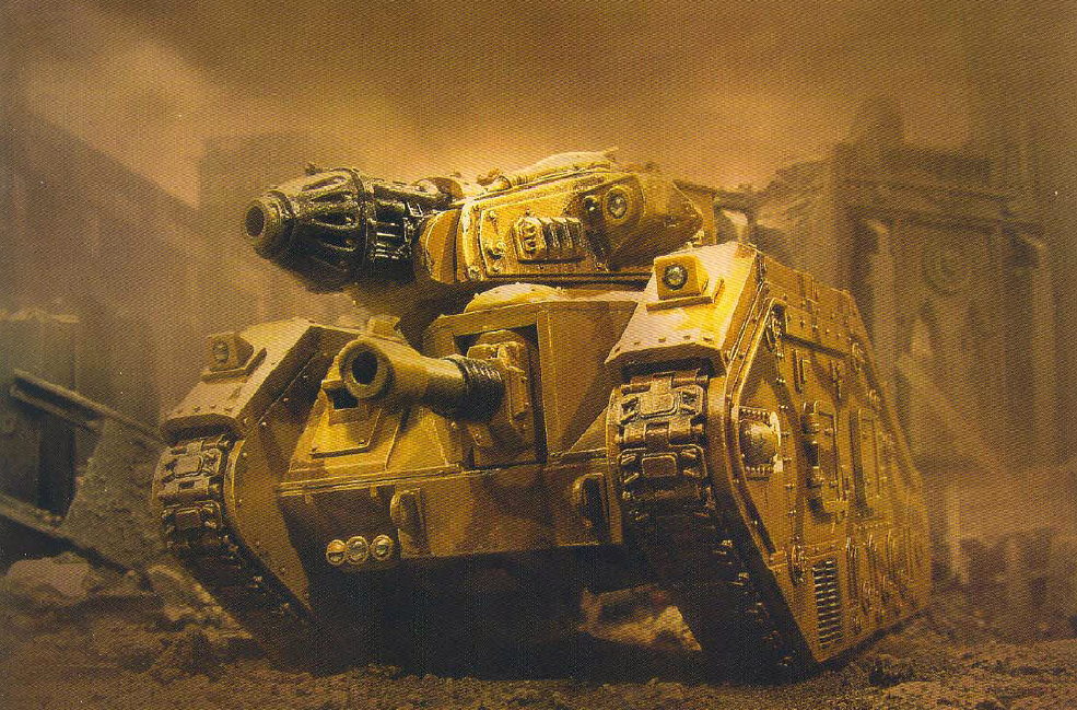 40K Lore: The Leman Russ Main Battle Tank Is Not To Be Joked About.