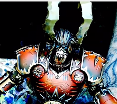 Airbrushing Tutorial Chaos Knight Titan Final YouTube111