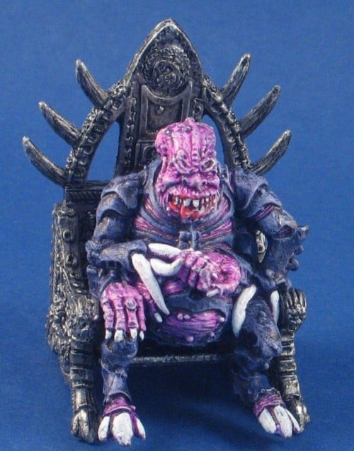 G512 - Rogue Trader Genestealer Patriarch on Throne '89     11-08-30