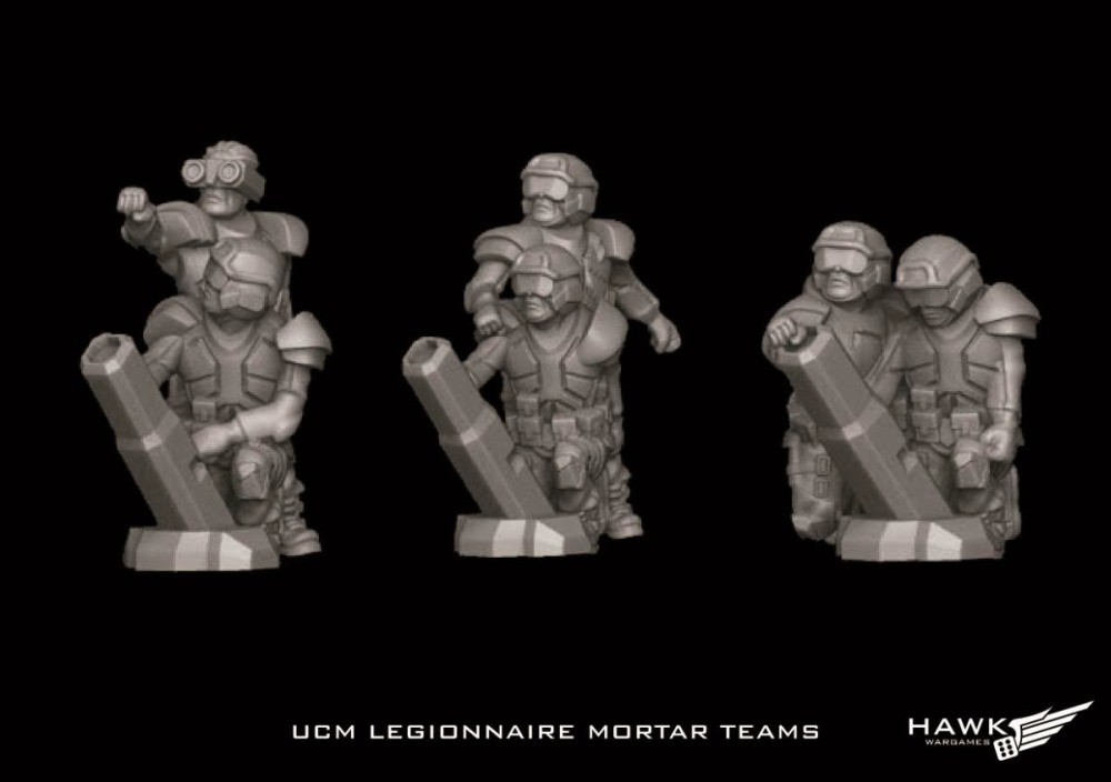 UCM Legionnaire Mortar Teams