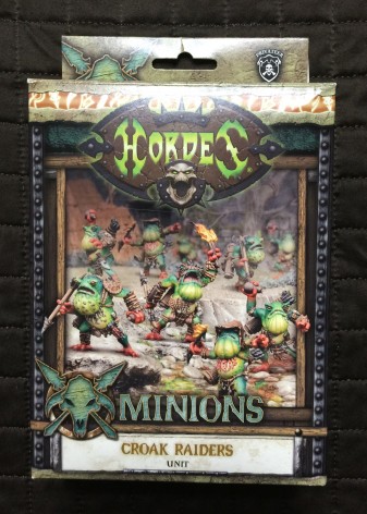 018 Hordes Minions Croak Raiders