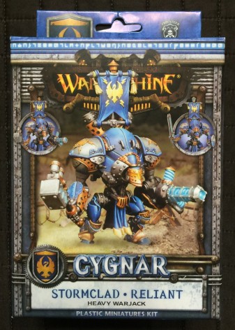 Warmachine Cygnar Reliant Unboxing 001