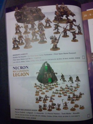 Chaos and Necron Bundle