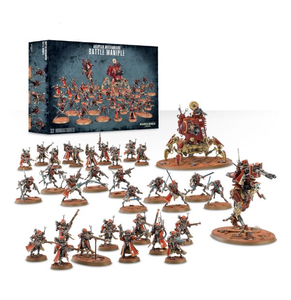 Warhammer 40K: Adeptus Mechanicus - Elimination Maniple, Tabletop  Miniatures