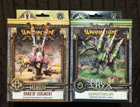 Warmachine Hand of Judgment Barathrum Unboxing 000