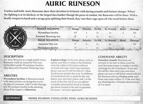 NEW Duardin Fyreslayer Character Rules!