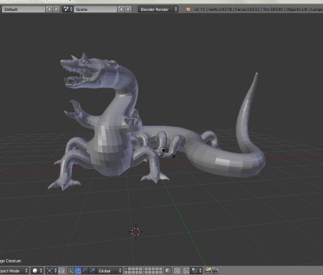 shapeways dragon