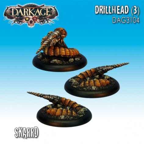 Dark Age Skarrd Drillhead