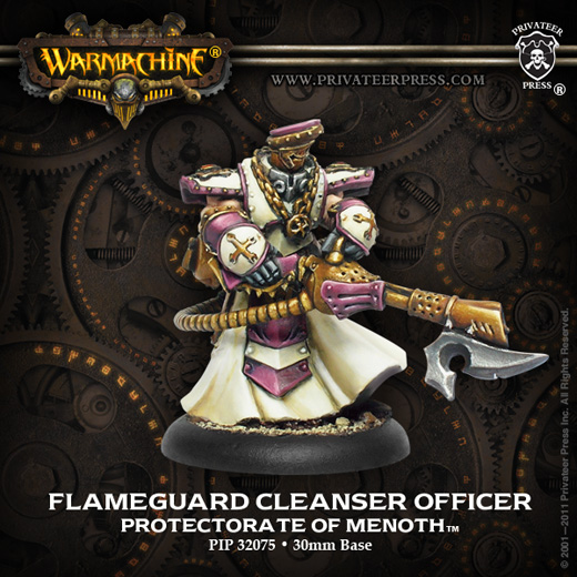 Bell of Lost Souls Warmachine Hordes Protectorate of Menoth Flameguard UA Underdog