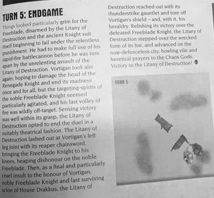 40K: Imperial Knight Renegade: White Dwarf Battle Report - Bell of Lost ...