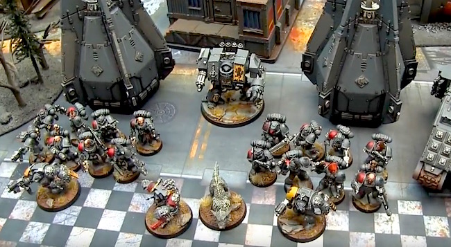 40k Beginner Batrep Space Wolves Vs Chaos Daemons Bell Of Lost Souls