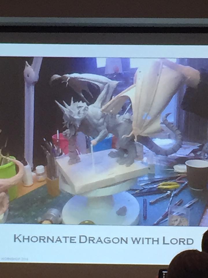 Khornate Dragon With Lord