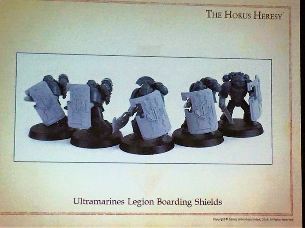 Ultramarine Legion Boarding Shields