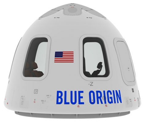 blue origin capsule