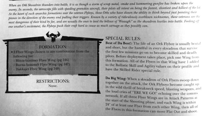 BREAKING: Ork & Chaos Flyer Datasheets - Bell of Lost Souls