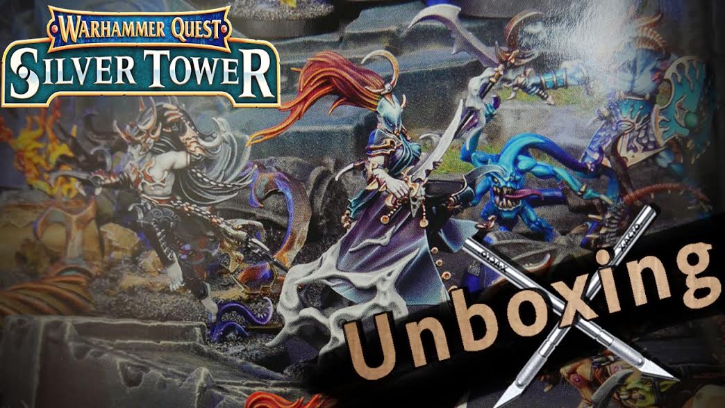 unboxing silver tower