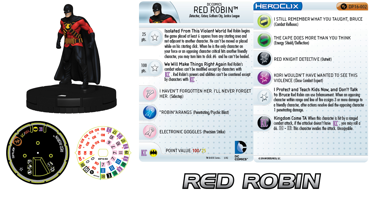 ROCKET RED #035 #35 Batman DC HeroClix Rare 