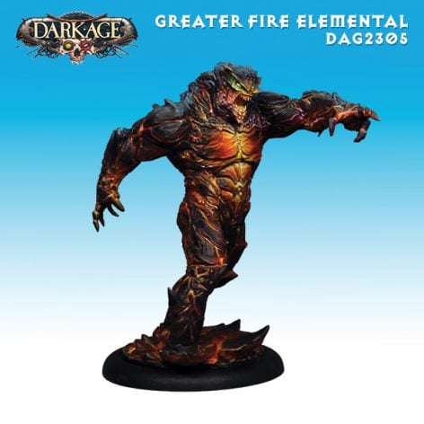 Dragyri Fire Caste Elemental