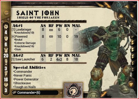 Saint John Card