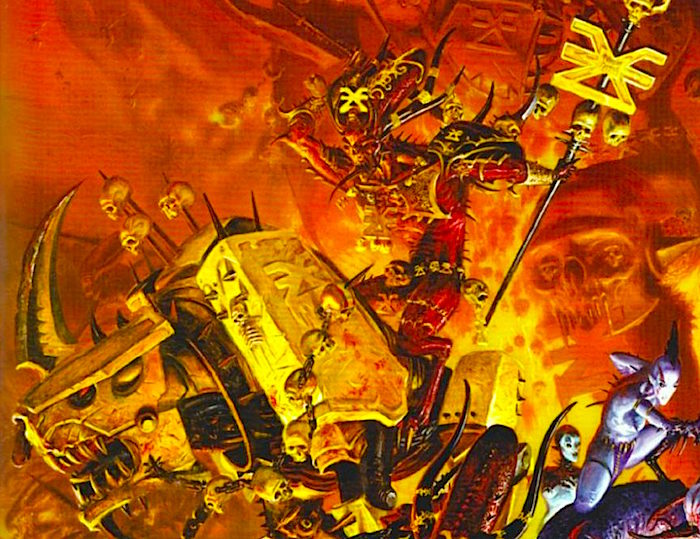 Skullcrushers Juggernaut Chaos Khorne Warhammer Age of Sigmar Bitz A0062