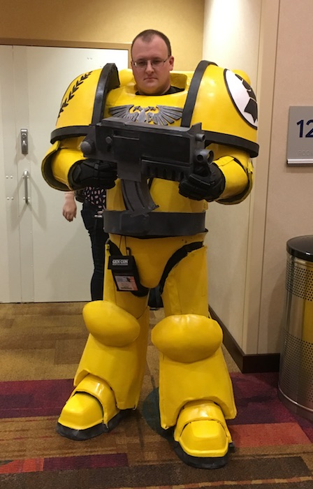 imperial fist cosplay gencon