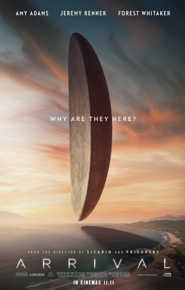 arrival movie poster