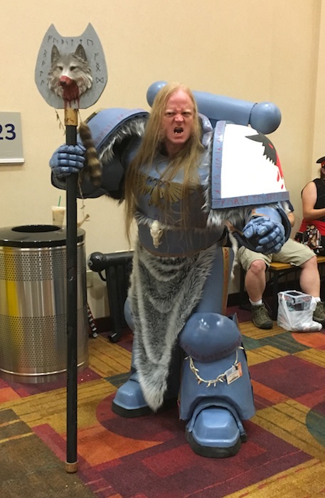 space wolf cosplay gencon