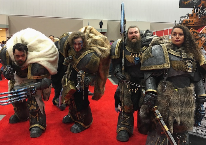 space wolves cosplay gencon