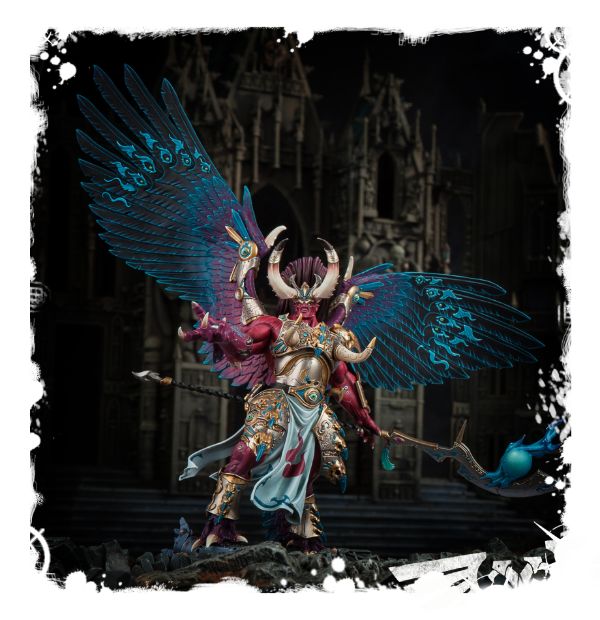 Games Workshop Warhammer 40000 Thousand Sons Magnus The Red Pro Painted