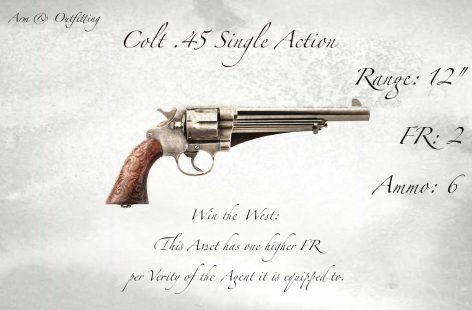 Sauriana Colt .45 asset card