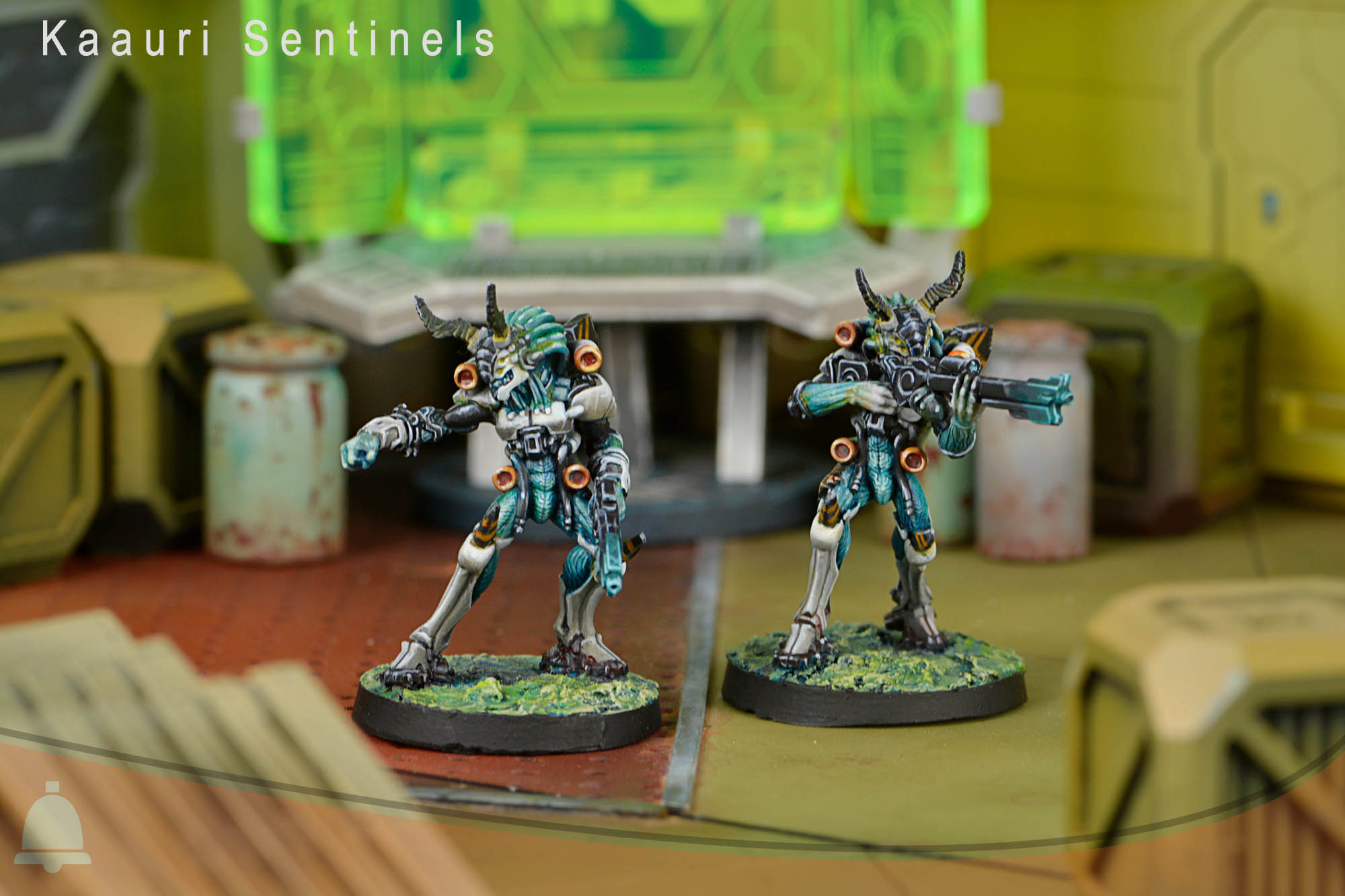 Infinity Tohaa Kaauri Sentinels w/Sniper Rifle