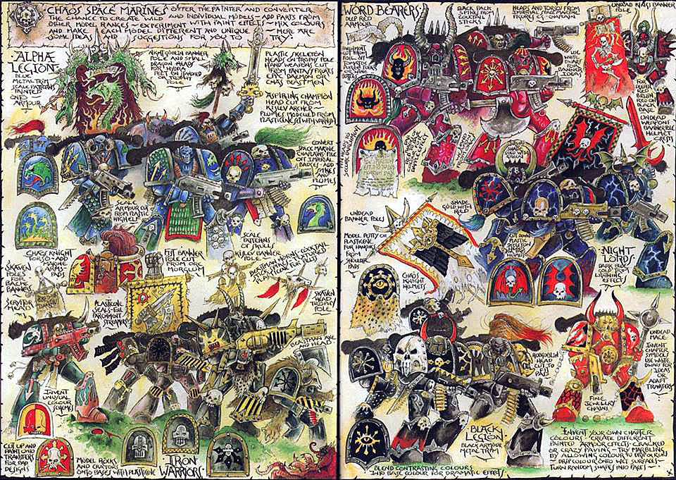 Warhammer 40k Retro Birth Of The Chaos Legions Bell Of Lost Souls