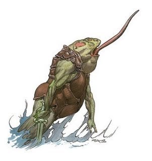 D&D Monster Spotlight - Every Adventure Needs Bullywugs - Bell of Lost