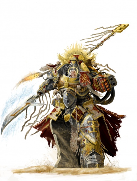 Missing Top of Hammer for sale online Warhammer 40k Grey Knights Grand Master Voldus 