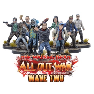 WAVE 4 SHIPPING NOW THE WALKING DEAD ALL OUT WAR MANTIC RICK DISFIGURED 