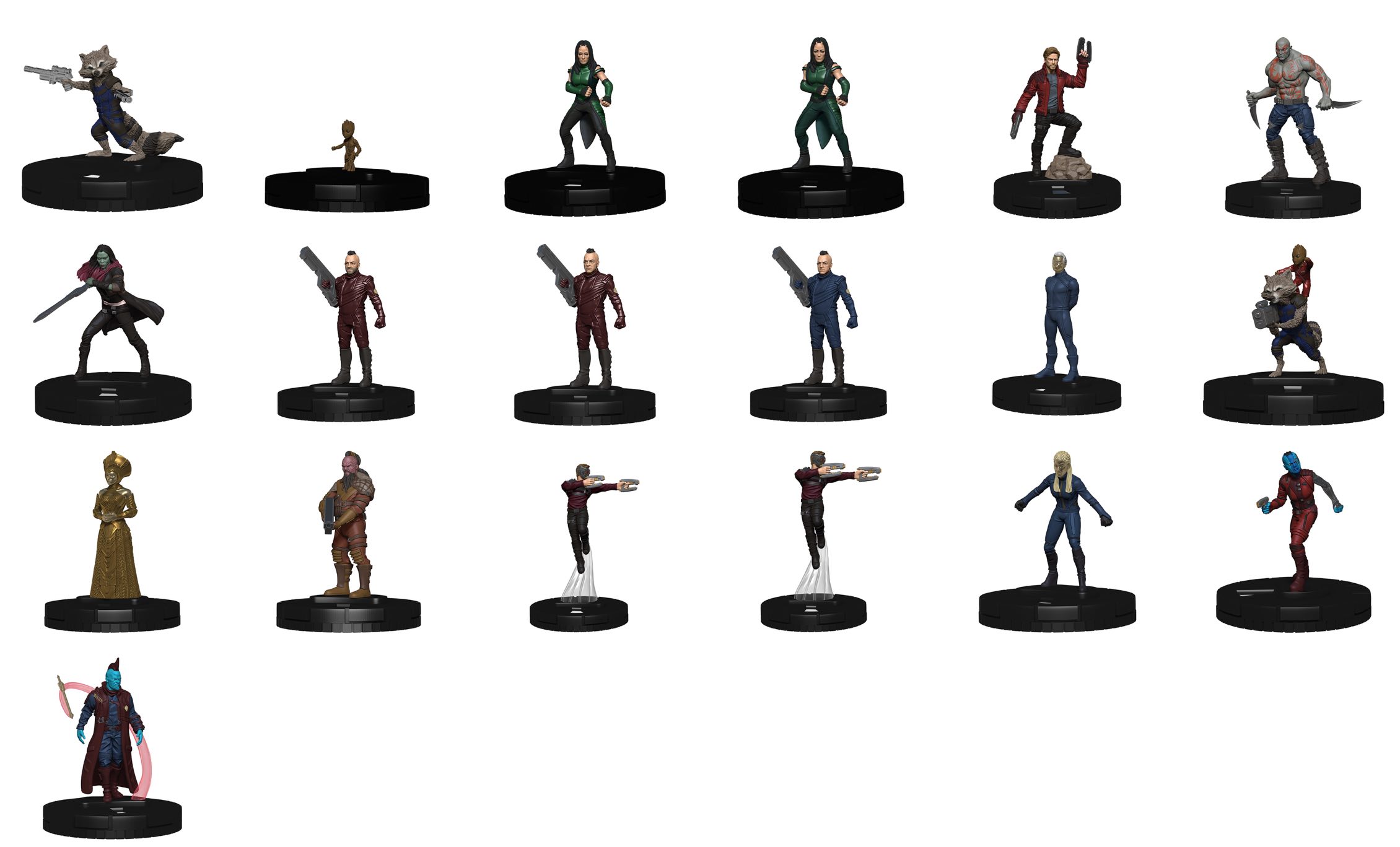 HeroClix Guardians of the Galaxy Movie #017 Star-Lord