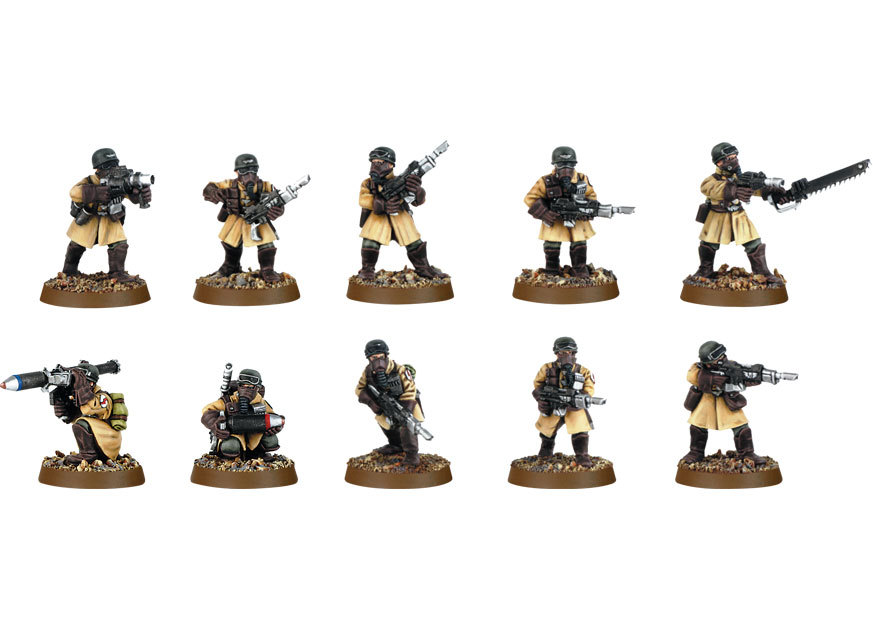 WH40K: Astra Militarum Cadian Infantry Squad | lupon.gov.ph