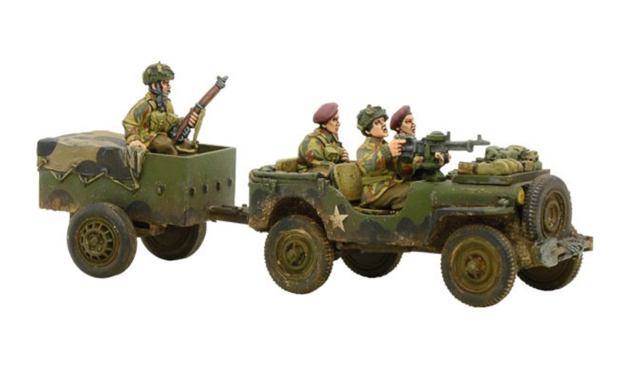 Warlord Games 28mm Bolt Action British Airborne Jeep 