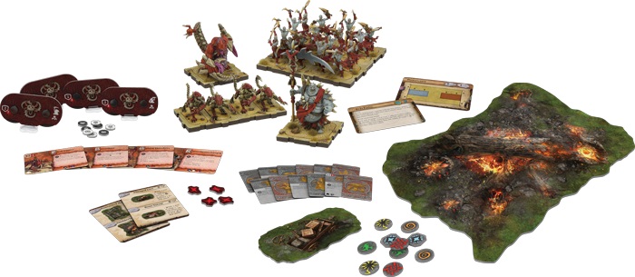 Runewars Miniatures Game Uthuk Y`llan paint set deutsch