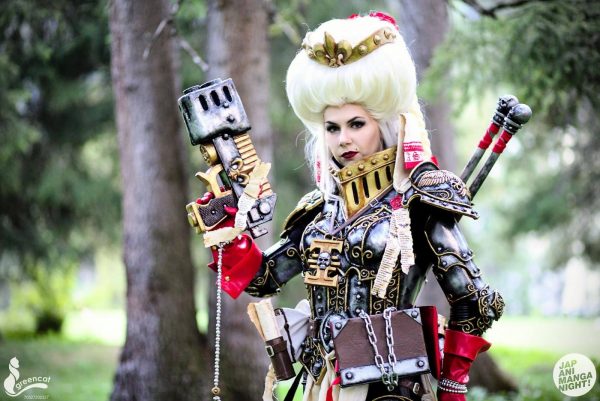 For the Inquisition: Sister of Battle Cosplays Fight Heresy