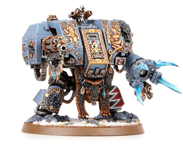 Warhammer 40000-Space wolves-Dreadnought-Déco sarcophage 2 