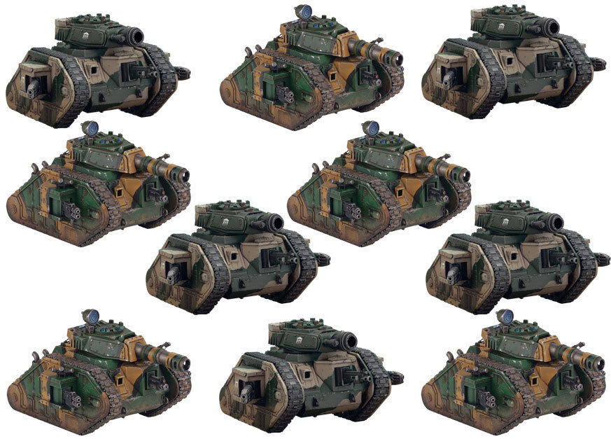 40K IG Vehicle Tank Improved Comms Bits 2 Bitz