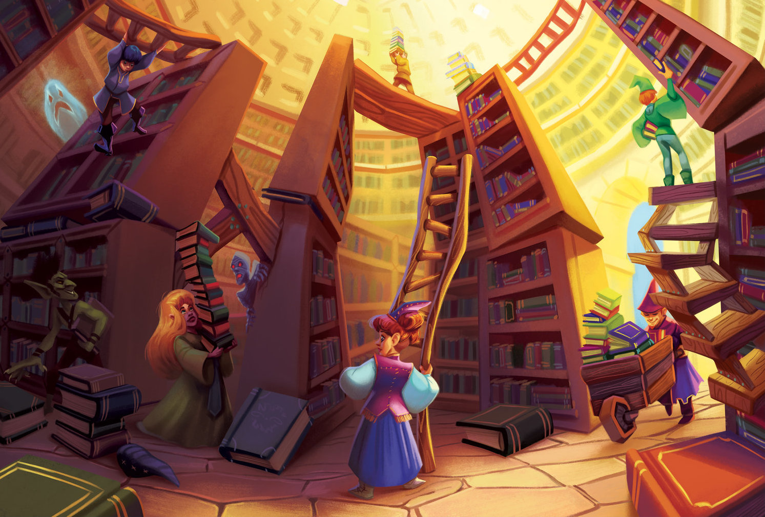 Игра Magic Library