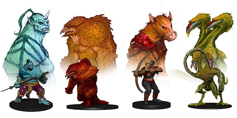 Dungeons & Dragons Icons of the Realms Classic Creatures Demogorgon 