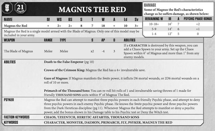 administration social fire gange 40K: The Future of Magnus - Bell of Lost Souls