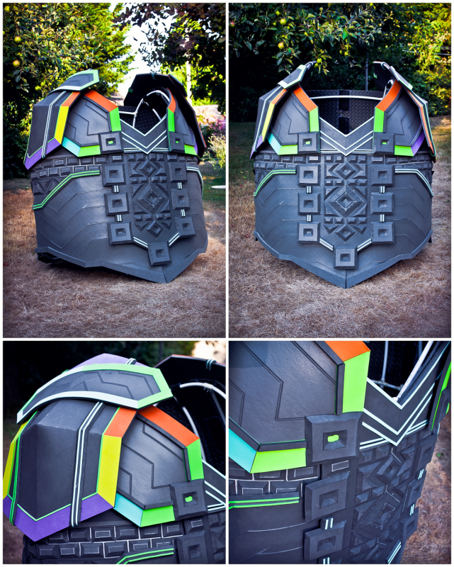 Guild Wars 2 Golum Cosplay Process pictures with permission by Enayla Cosplay