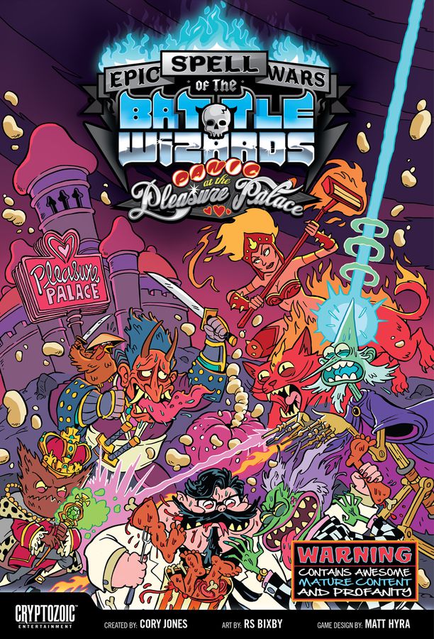 Cryptozoic Announces Release of Epic Spell Wars of the Battle Wizards: — Cryptozoic Entertainment